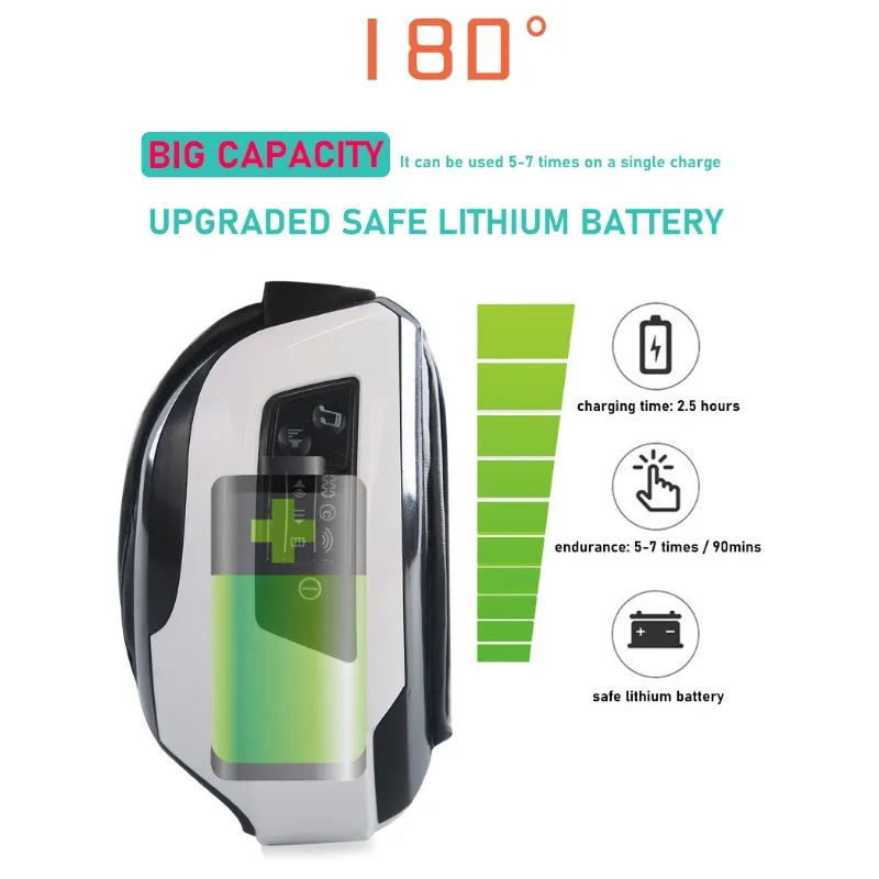 Smart Portable Vibration Eye Massager Airbag Compress Eye Care Tool Bluetooth Music Eye Massage Eye Relax Fatigue Sleepping Mask