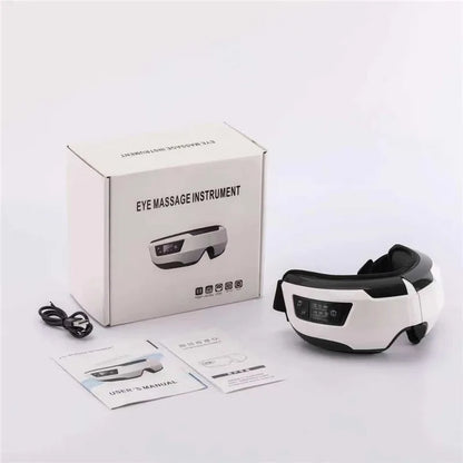 Smart Portable Vibration Eye Massager Airbag Compress Eye Care Tool Bluetooth Music Eye Massage Eye Relax Fatigue Sleepping Mask